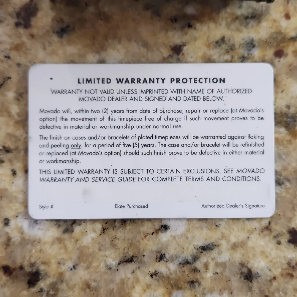 Men's Movado Wristwatch - Picture 8 of 14